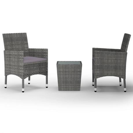 VidaXL Bistro-set poly-rattan  