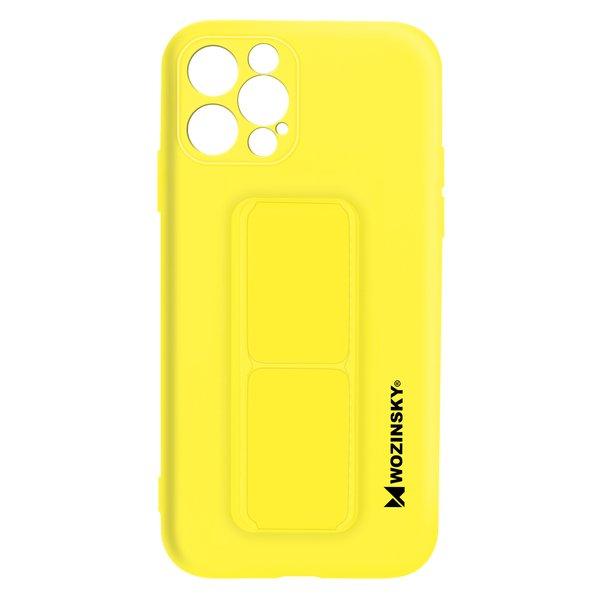 Avizar  Cover + Supporto iPhone 12 Pro Gialla 