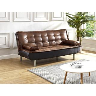 Vente-unique Schlafsofa Klappsofa - Microfaser - MISHAN  