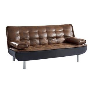 Vente-unique Schlafsofa Klappsofa - Microfaser - MISHAN  