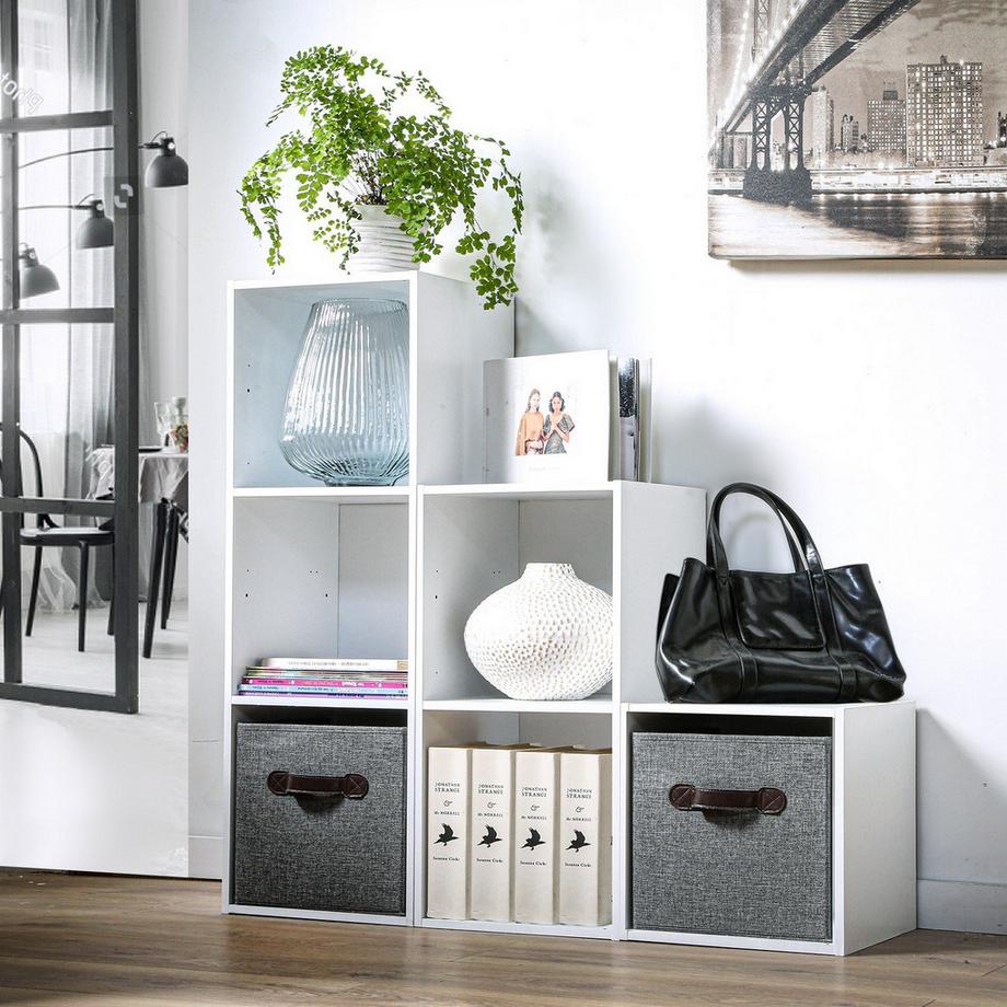 Calicosy Aufbewahrungsregal mit 3 Fächern - L31,7 cm  