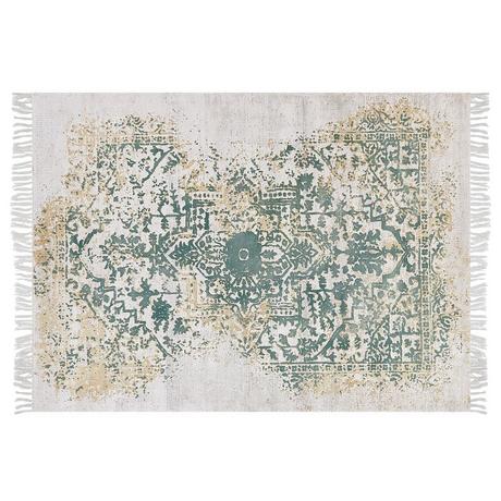 Beliani Tapis en Soie artificielle Boho BOYALI  