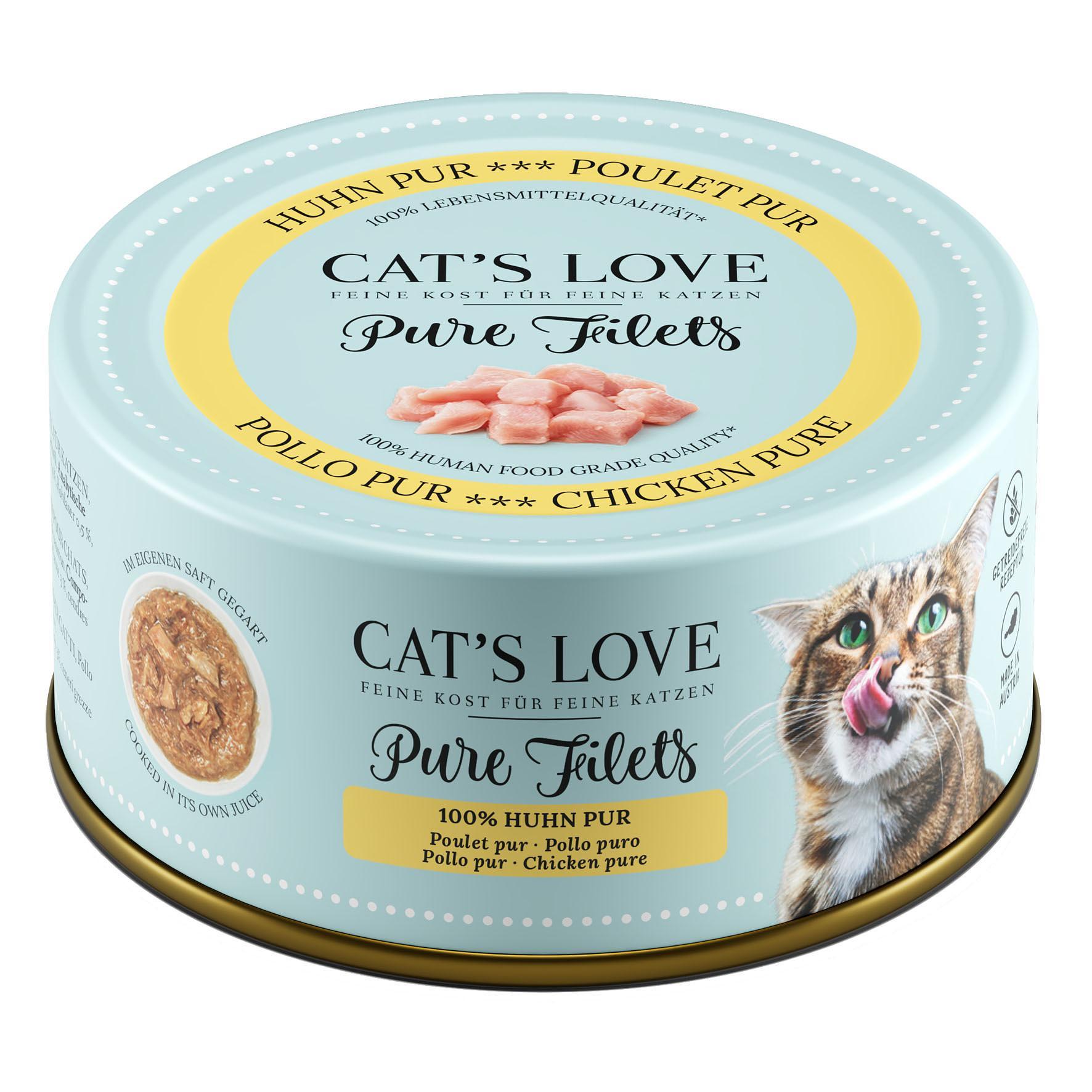 Cat's Love  FILET Pur - Huhn 100g 