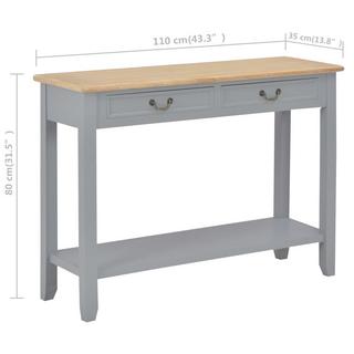 VidaXL Table console bois  