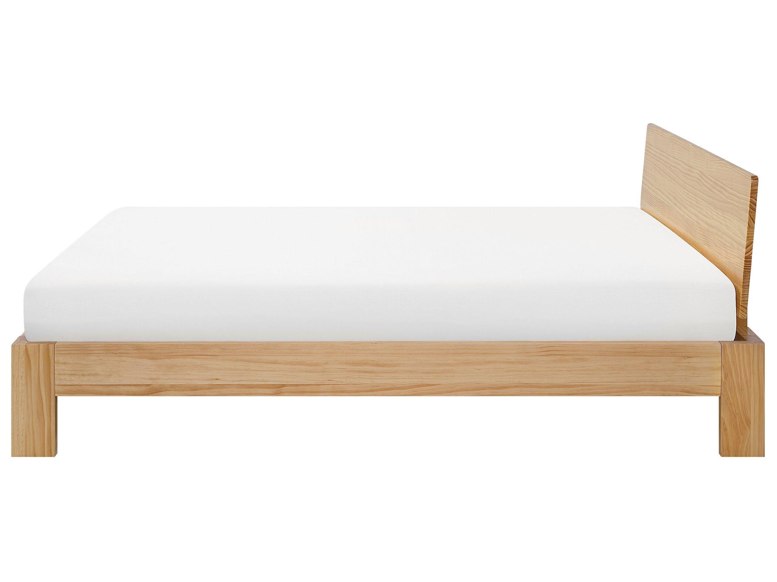 Beliani Letto con rete a doghe en Legno di pino Scandinavo ROYAN  