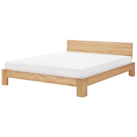 Beliani Letto con rete a doghe en Legno di pino Scandinavo ROYAN  