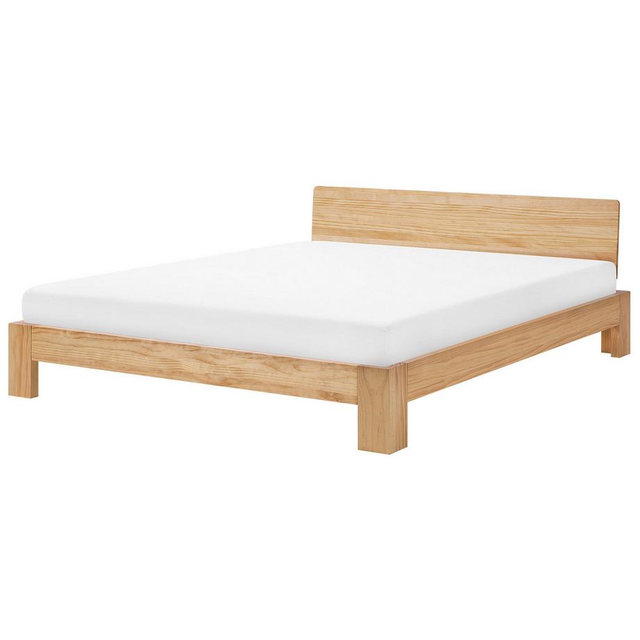 Bett mit Lattenrost aus Kiefernholz Skandinavisch ROYAN