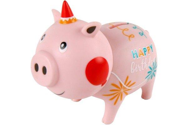 Image of Sparschwein Happy Birthday 100199 Vinyl Unisex 141X155X133MM