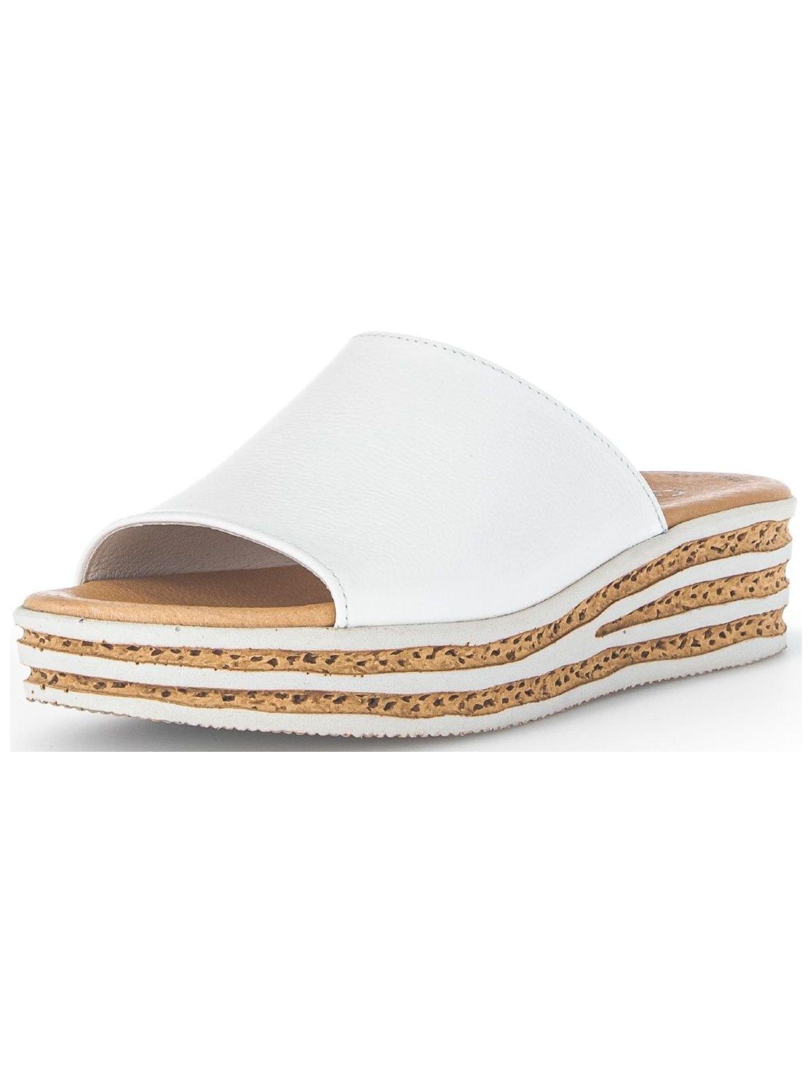 Image of Pantoletten Damen Weiss 37.5