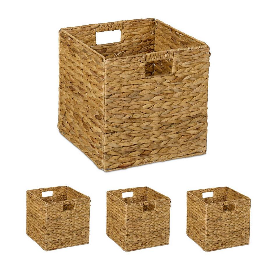 Ensemble de paniers de rangement tissés