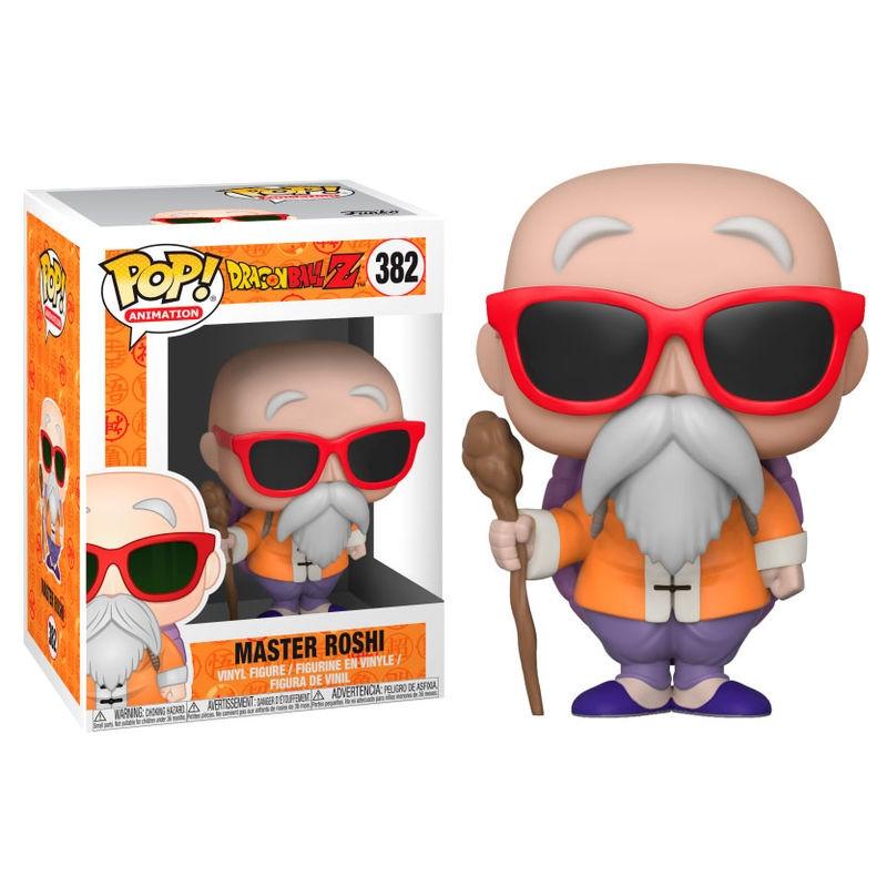 Funko  Figura POP Dragon Ball Z Gohan Maestro Roshi con bastone 