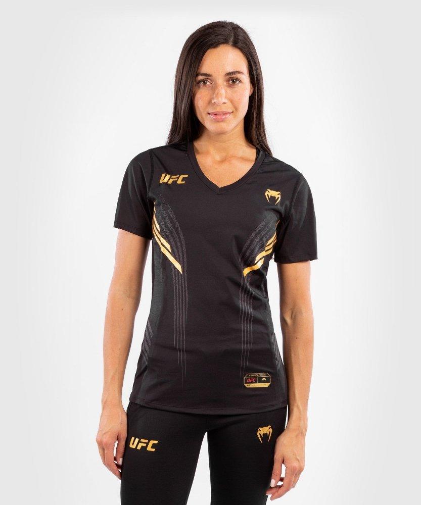 Image of Ufc Authentic Fight Night Walkout Trikot Unisex Gelbgold L
