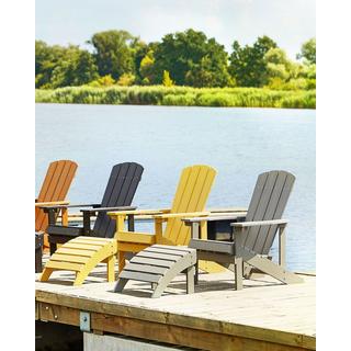 Beliani  Pouf de jardin en Bois synthétique Rétro ADIRONDACK 