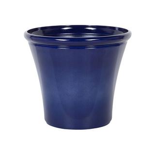 Beliani Lot de 2 pots de fleurs en Fibre d'argile Moderne KOKKINO  