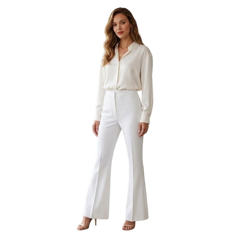 FRENCH CONNECTION Pantalone A Campana Vita Alta  
