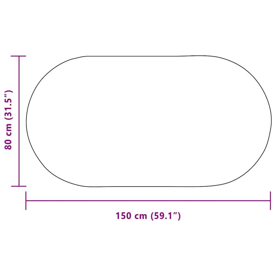 VidaXL  Tapis d'extérieur polypropylène 