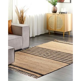 Beliani Tapis en Jute Boho ERICEK  