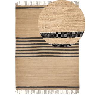 Beliani Tapis en Jute Boho ERICEK  