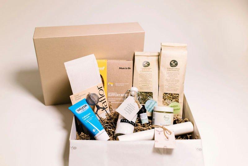 Image of YourHappyBox Schwangerschaftsgeschenkbox für das 3. Trimester - YourHappyBox #3 - Grösse L/XL - L/XL
