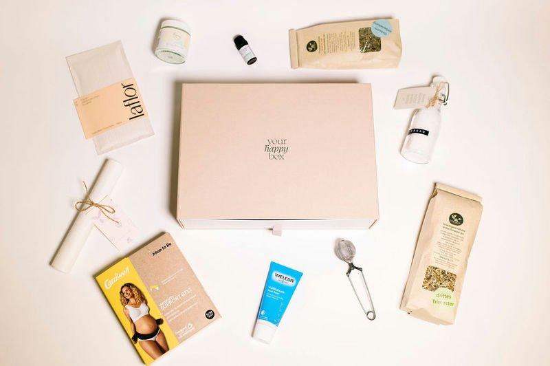 YourHappyBox  Cadeau pour le 3ème trimestre de la grossesse - YourHappyBox #3 - Taille L/XL 