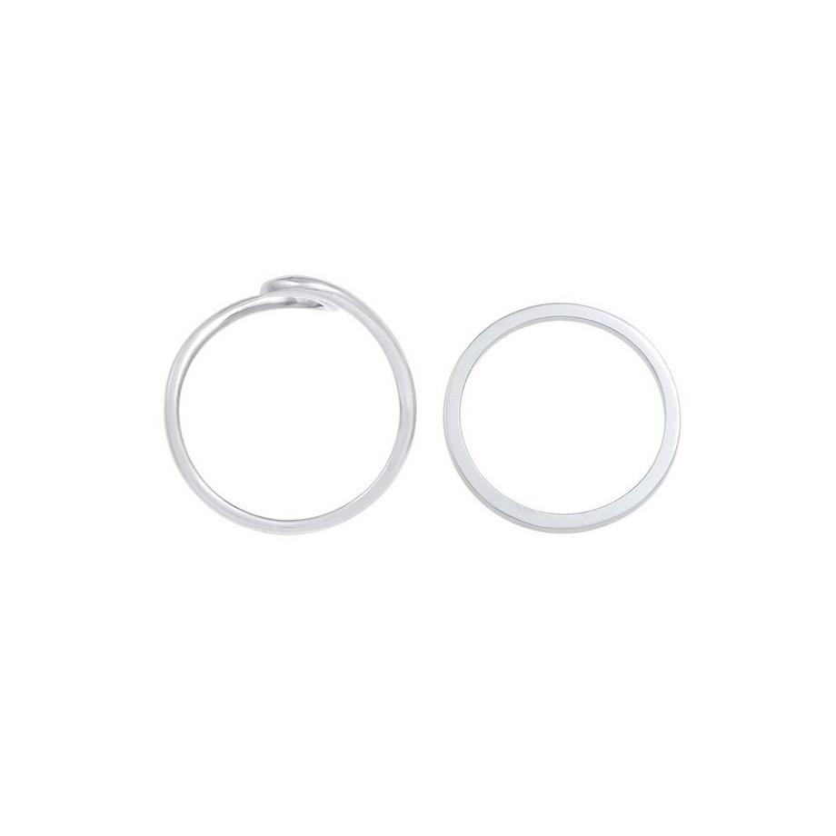 Elli  Bague Ensemble De 2 Vague 