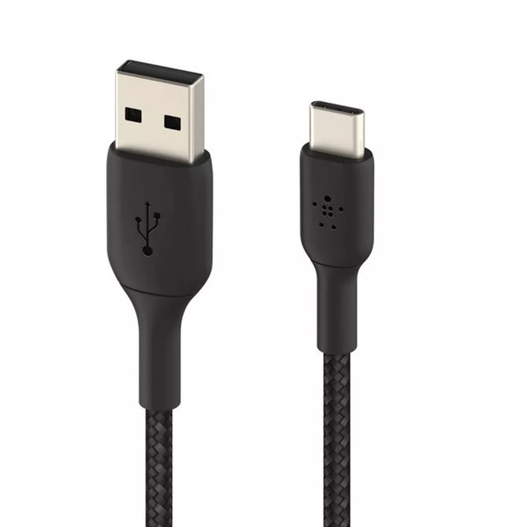 Belkin Cavo Usb-c A Usb-a Nero 1 Metro Intrecciato