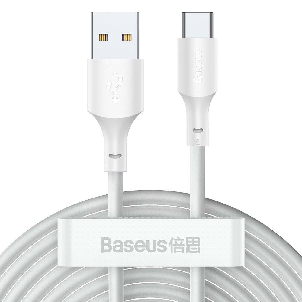 Baseus  TZCATZJ-02 USB Kabel 1,5 m USB A USB C Weiß 