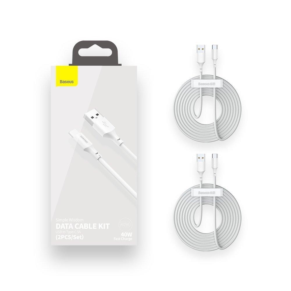 Image of TZCATZJ-02 USB Kabel 1,5 m USB A USB C Weiß