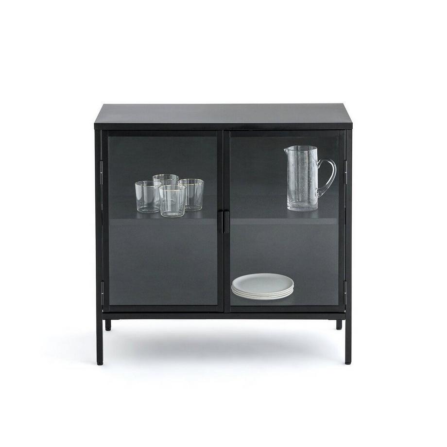La Redoute Intérieurs  Buffet vitrine 2 portes métal 