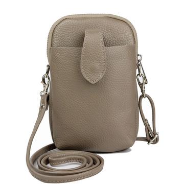 Petit sac à bandoulière en cuir, sac à main pour téléphone portable en cuir véritable, sac à bandoulière transversal