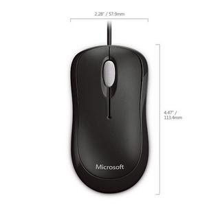 Microsoft  4YH-00007 mouse Ambidestro USB tipo A Ottico 800 DPI 