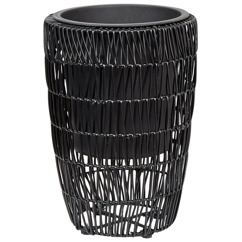 Beliani Set di 2 vasi per piante en Rattan sintetico  CHELONE  