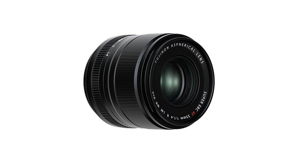 Fuji  XF 33mm f/1.4 R LM WR Hybridobjektiv schwarz 