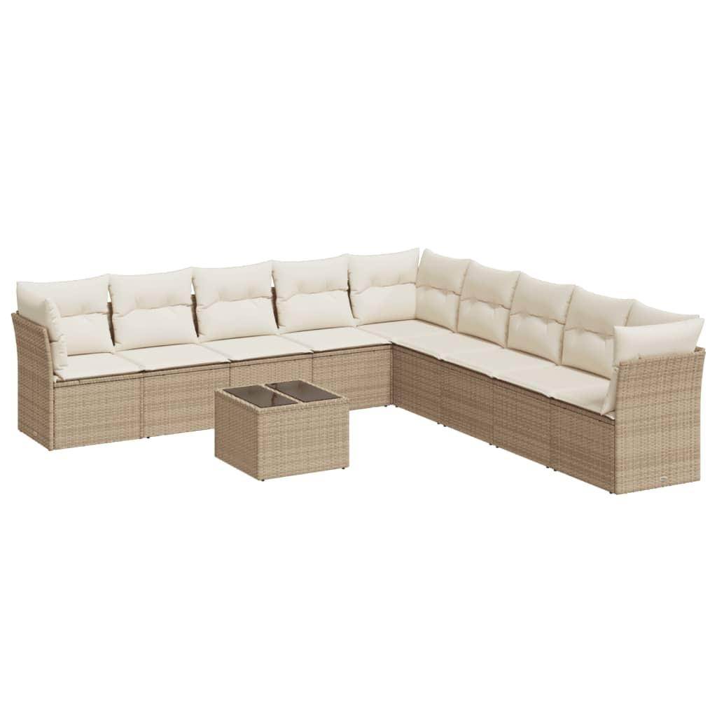 VidaXL Garten sofagarnitur poly-rattan  