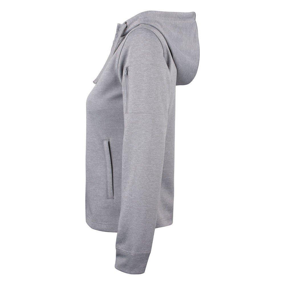 Clique  Basic Hoodie mit durchgehendem Reißverschluss  Aktiv 