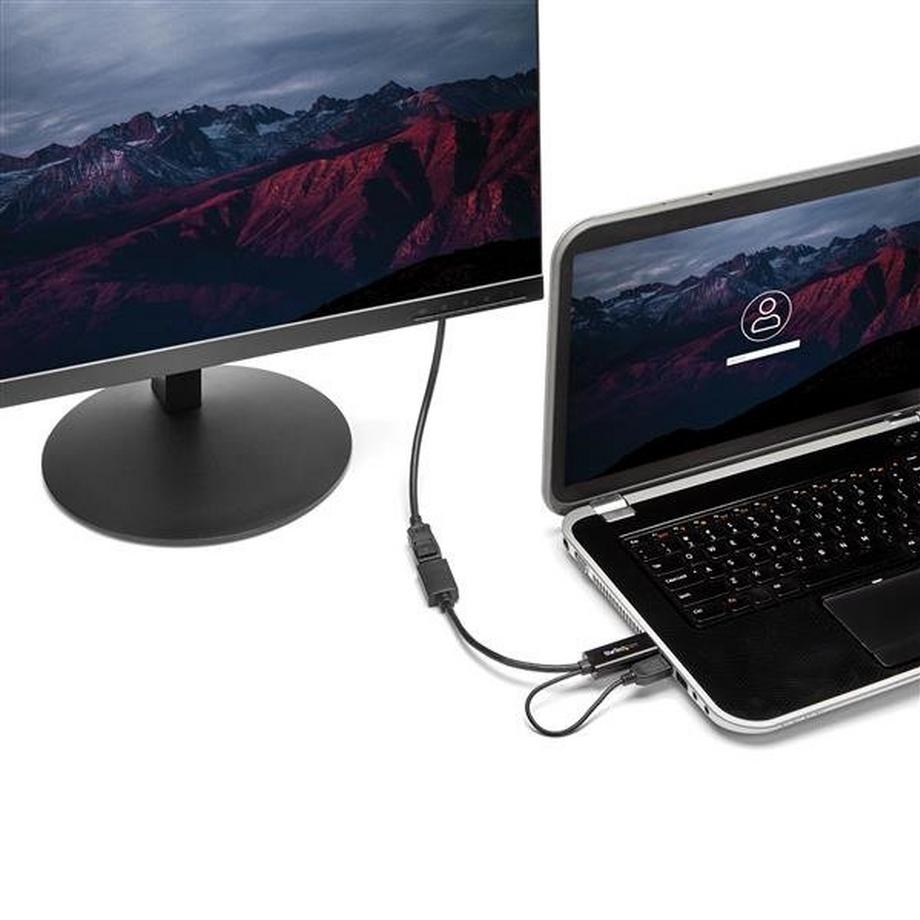 STARTECH.COM  StarTech.com Adattatore / Convertitore HDMI a DP alimentato via USB - Ultra HD 4K 