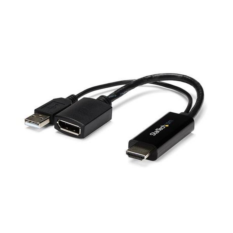 StarTech.com Adattatore / Convertitore HDMI a DP alimentato via USB - Ultra HD 4K