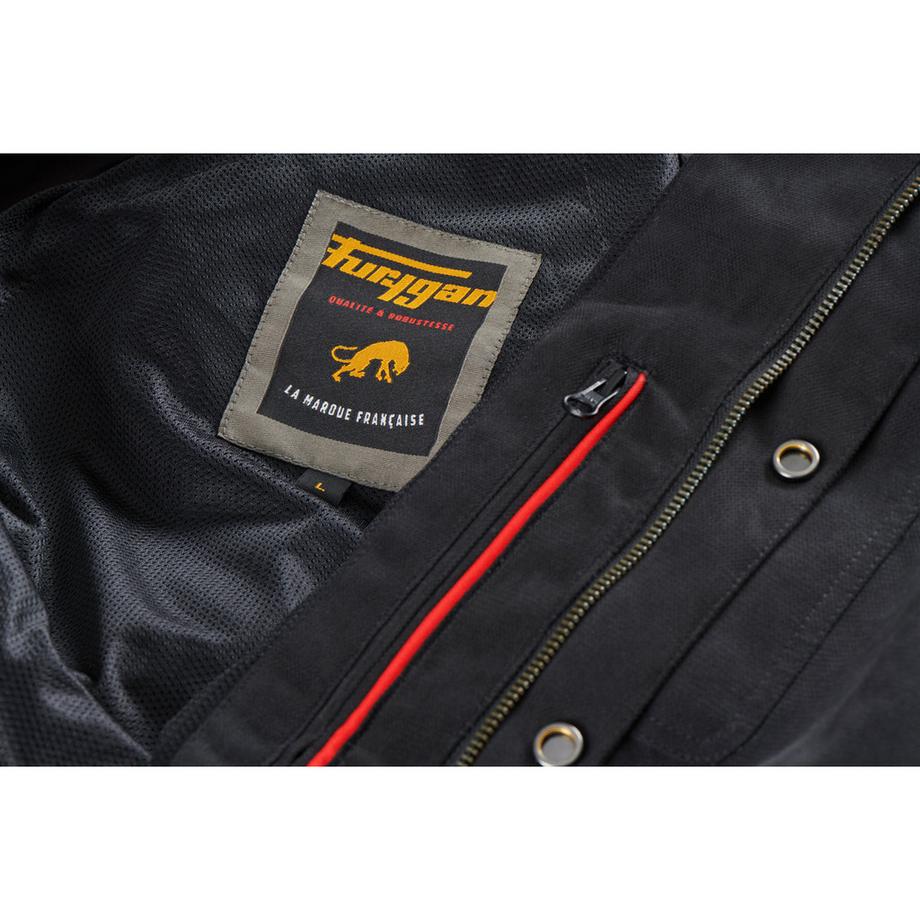 Furygan Marlon X Kelvar Giacca Moto in Pelle  