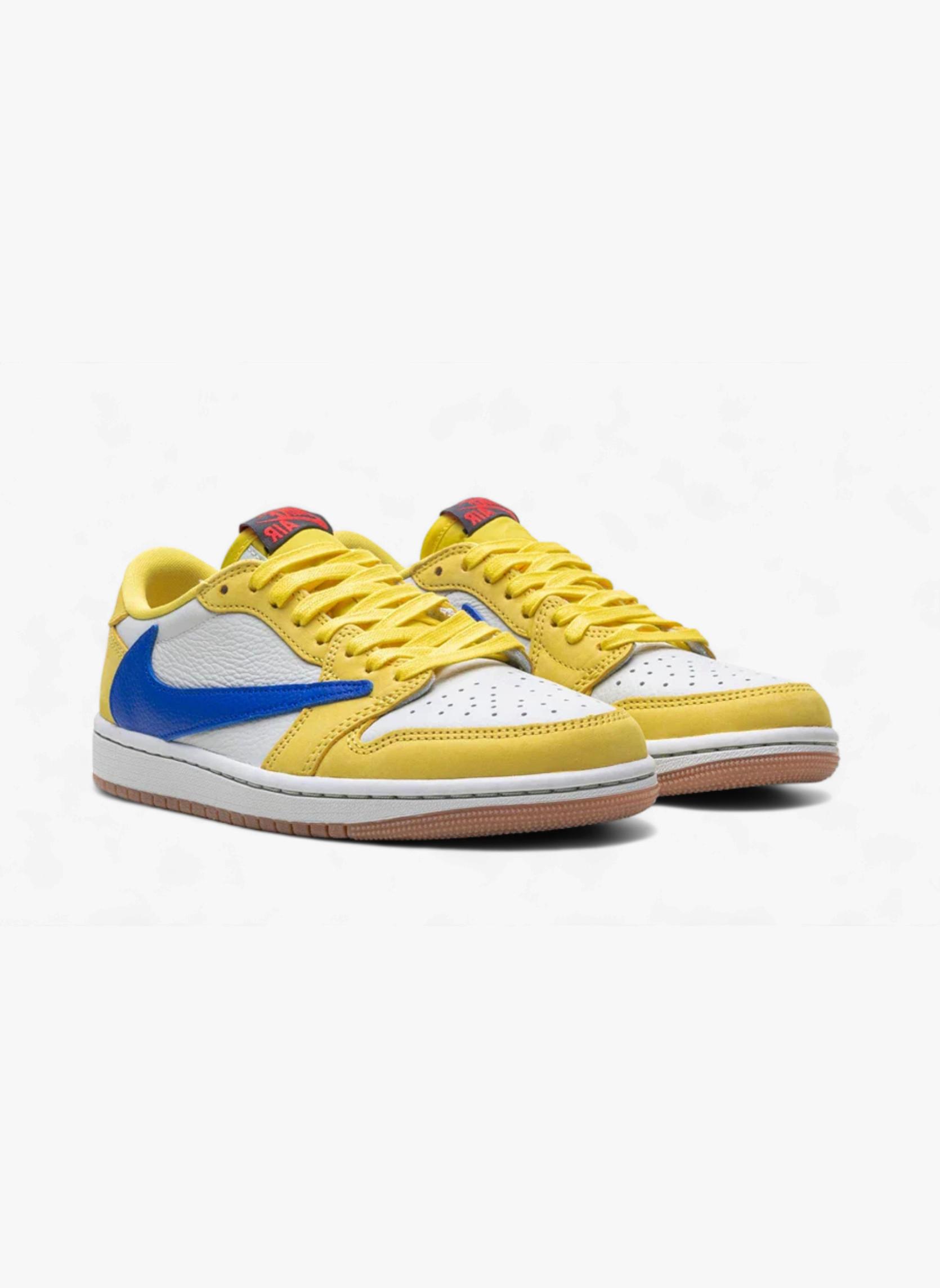 NIKE  Air Jordan 1 Retro Low OG SP Travis Scott Canary 