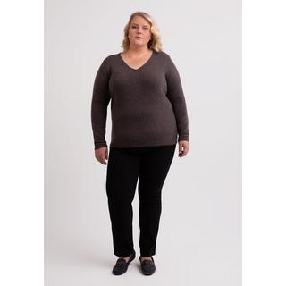 CASH-MERE.CH  Kaschmir V-Ausschnitt Pullover 