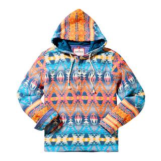 Joe Browns Felpa con Cappuccio Azteca Vivace con Abbottonatura  