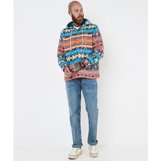 Joe Browns Felpa con Cappuccio Azteca Vivace con Abbottonatura  