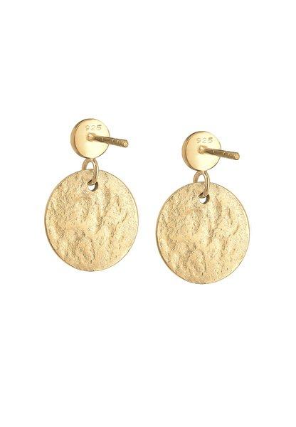 Elli  Boucles d'Oreilles Plaquettaire Antique 