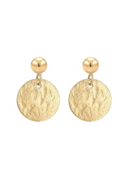 Elli  Boucles d'Oreilles Plaquettaire Antique 