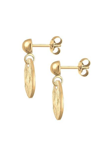 Elli  Boucles d'Oreilles Plaquettaire Antique 