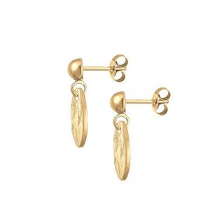 Elli  Boucles d'Oreilles Plaquettaire Antique 