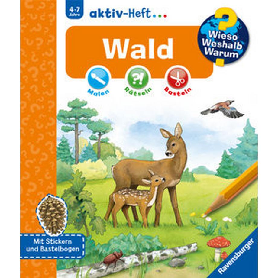 Ravensburger  Wieso? Weshalb? Warum? aktiv-Heft: Wald 