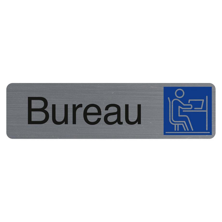 Selbstklebende Türschild Schreibtisch FR