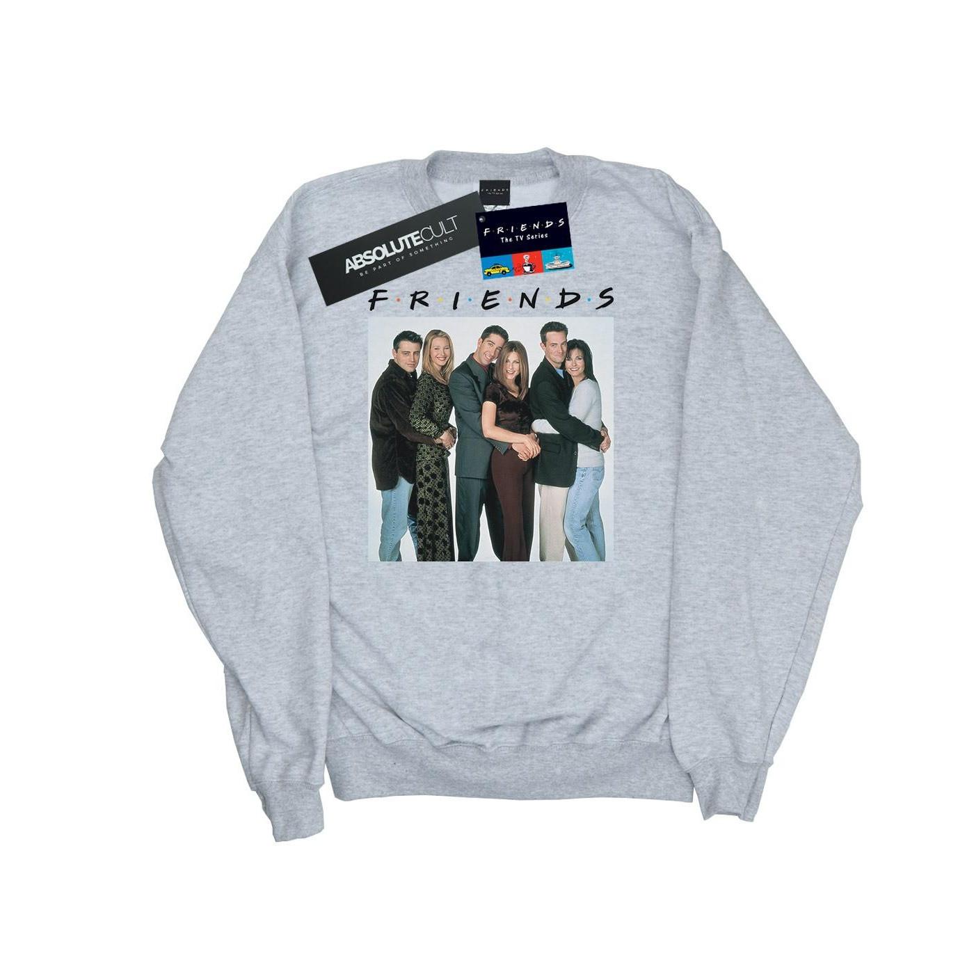 Image of Group Photo Hugs Sweatshirt Herren Grau L