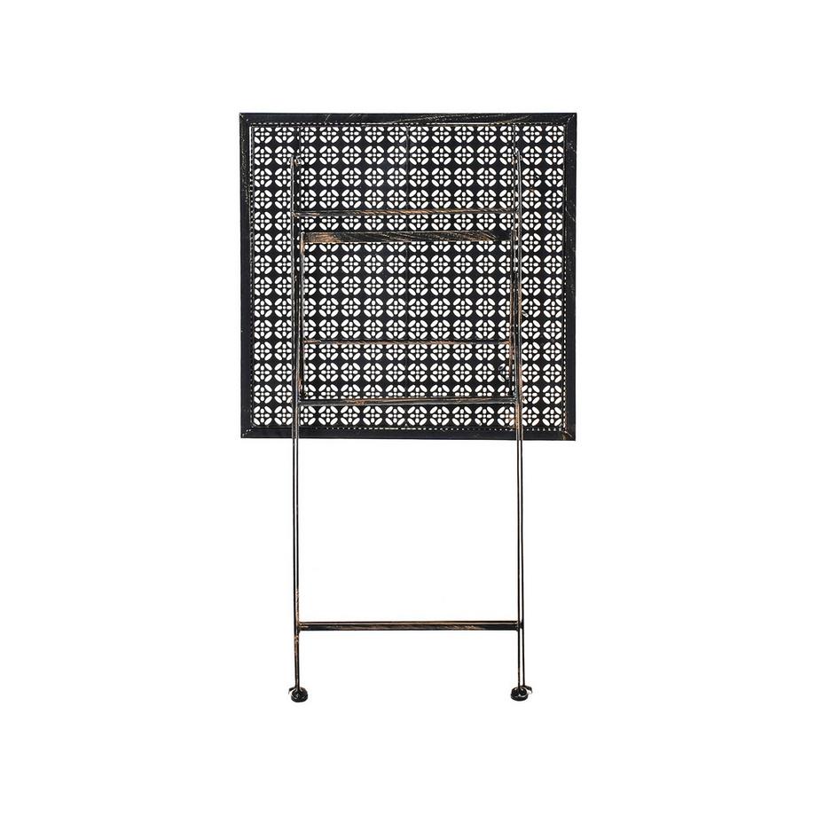 Beliani Table de bar de jardin en Métal Rétro BORMIO  